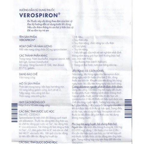 Verospiron 50mg