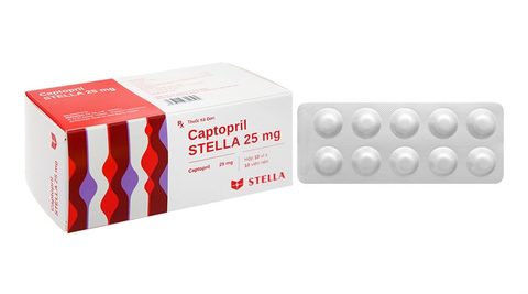 Captopril Stella 25 mg