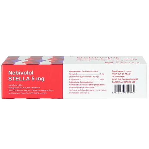 Nebivolol Stada 5 mg (Stella)