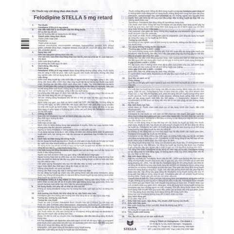 Felodipin Stella 5 mg