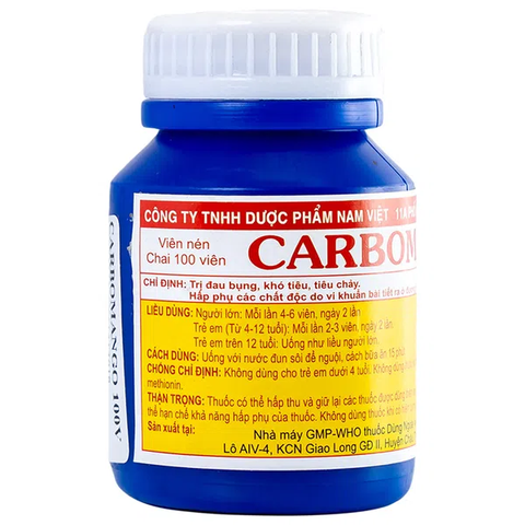 Carbomango Lọ 100 viên