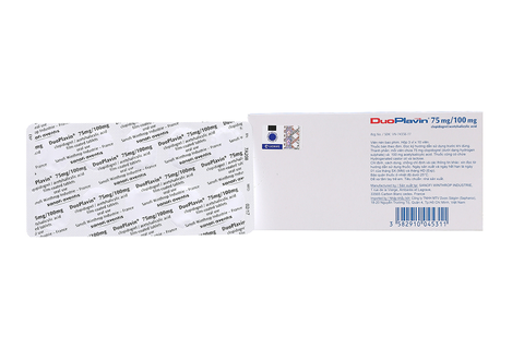 Duoplavin 75mg/100mg