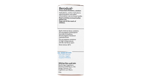 Berodual 10ml - 200 Liều xịt