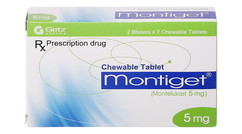 Montiget Chewable Tablets 5mg