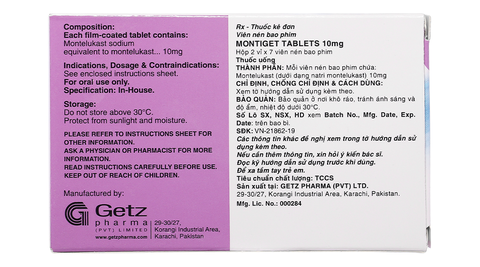 Montiget Tablets 10mg