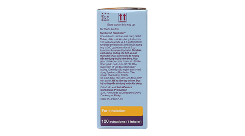 Symbicort Rapihaler 120 liều