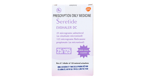 Seretide Evohaler DC 25/125mcg 120 Liều