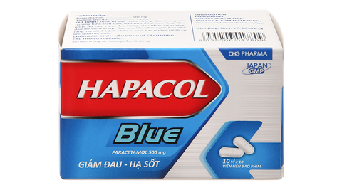 Hapacol Blue 500 mg