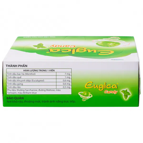 Kẹo ngậm thảo dược Eugica Candy H/100