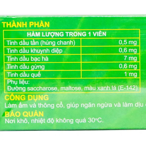 Kẹo ngậm thảo dược Eugica Candy H/100