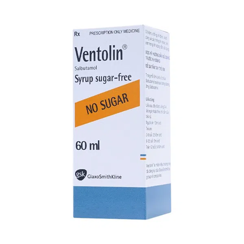 Ventolin Syrup Sugar Free 60ml