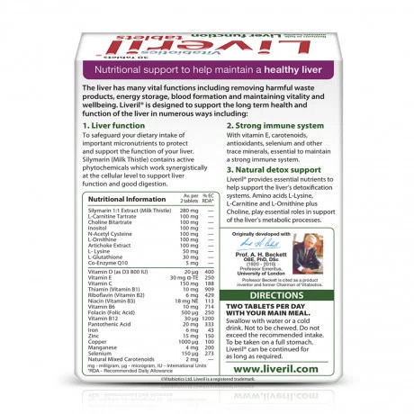 Bổ gan Liveril H/30