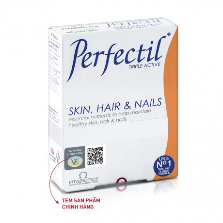 Perfectil Skin, Hair & Nails cho da tóc móng (H/30 viên)
