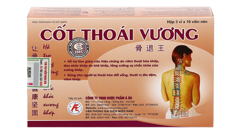 Cốt thoái vương H/30 hỗ trợ xương khớp