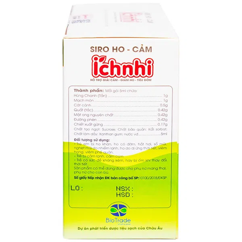 Siro Ho Cảm Ích Nhi H/30 gói