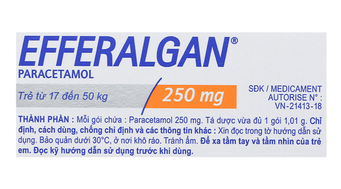 Efferalgan 250mg Gói