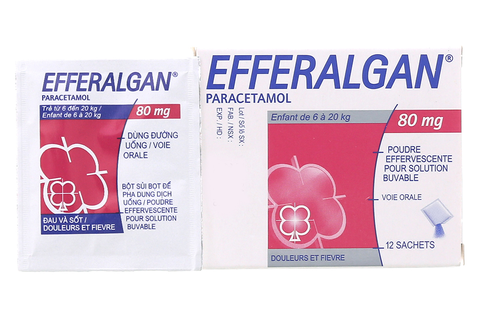 Efferalgan 80 mg Gói