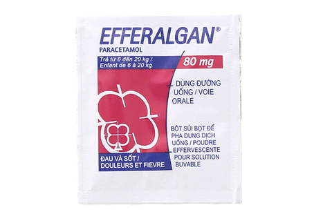 Efferalgan 80 mg Gói