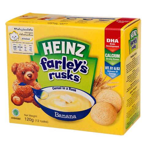 Ăn dặm Heinz Farley Pisang Vị Chuối 120g