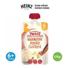 Custard Vani HEINZ 120g cho 6M+