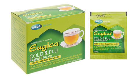 Trà giải cảm EUGICA COLD- Flu herbal infusion