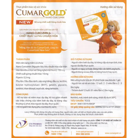 Cumargold nano curmin H/30