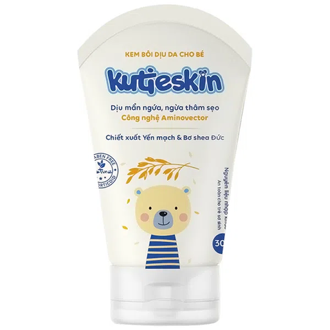 Kutieskin 30g trắng kem bôi dịu da