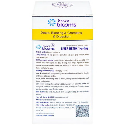 Liver detox 1-a-day H/60 viên