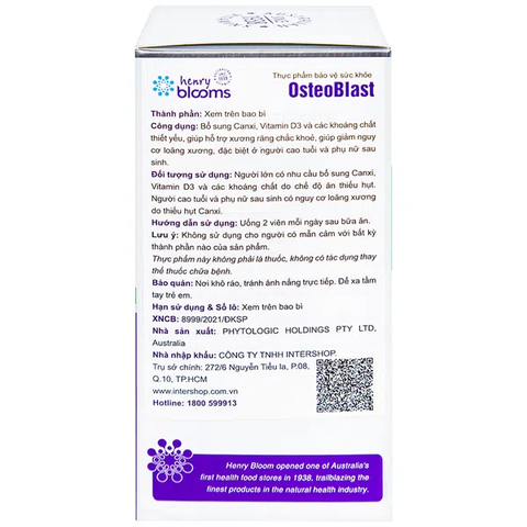 OsteoBlast Henry Blooms H/60 viên