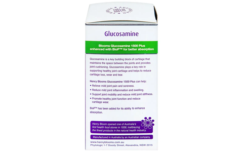 Glucosamine 1500 Plus Henry Blooms H/90 viên