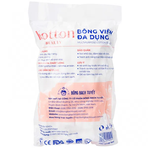 Bông viên Kotton Beauty