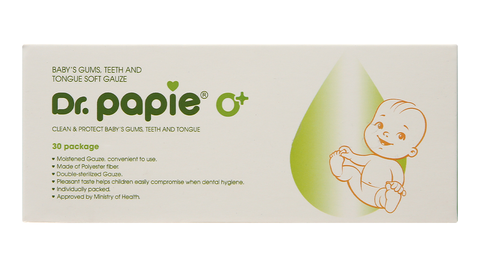 Gạc răng miệng Dr Papie H/30 gói