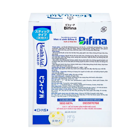 Men vi sinh Bifina R H/20g