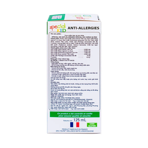 Special Kid Anti Allergy 125ml