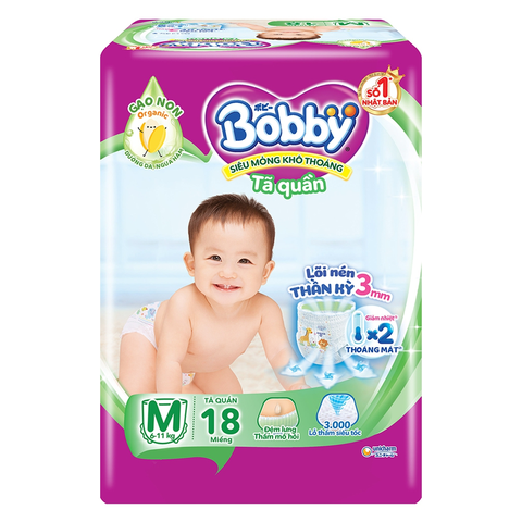 Tã quần Bobby 6-10kg M18