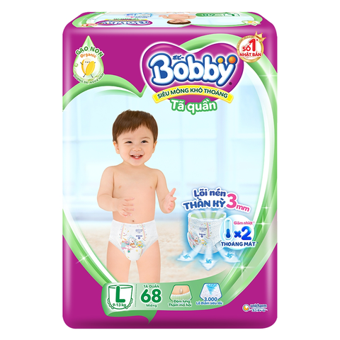 Tã quần Bobby 9-13kg L68