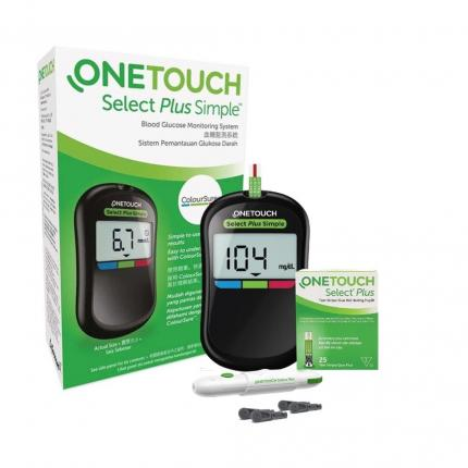 Máy Đo Đường Huyết Onetouch Select Plus Simple