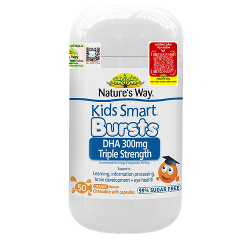 Nature's Way Kids Smart Bursts DHA 300 Triple Strength