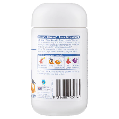 Nature's Way Kids Smart Bursts DHA 300 Triple Strength