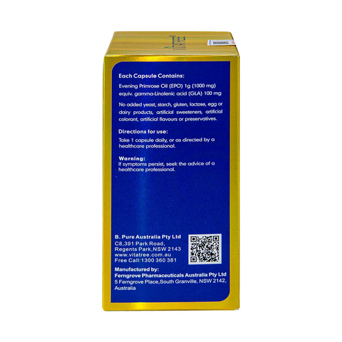 Hoa anh thảo Evening Primrose Oil Vitatree