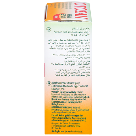 Xịt mũi Otosan Nasal Spray Baby 30ml