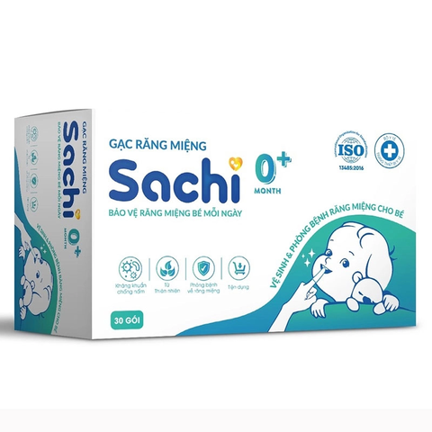Gạc răng miệng Sachi 0+