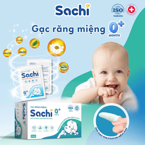 Gạc răng miệng Sachi 0+
