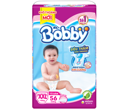 Tã dán Bobby XXL56 >16kg