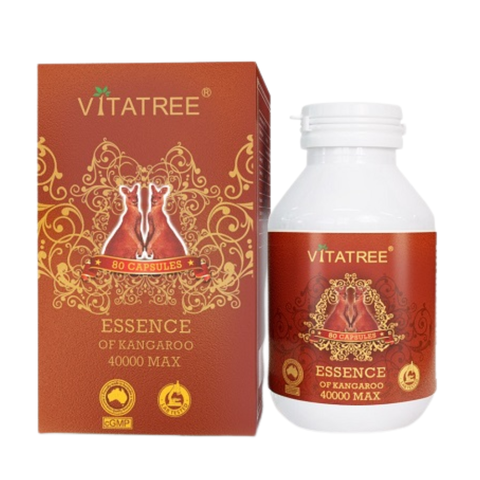 Vitatree Essence of Kangaroo 40000 max H/80v Tăng cường sinh lý nam