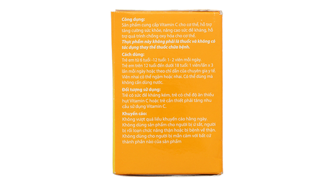 Viên nhai Vitamin C Redoxon Kid H/60v