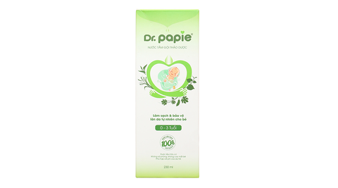 Nước tắm gội thảo dược Dr Papie 230ml