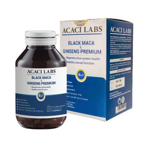 Acaci Labs Black Maca Ginseng Premium 9 in 1