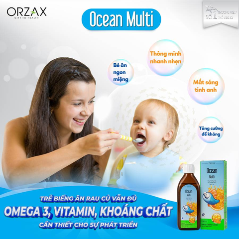 Orzax Ocean Multi 150ml Vị Cam IFOS 5 Sao