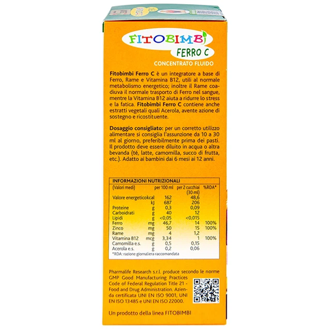 Fitobimbi Ferro C 200ml